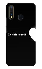 This World Vivo Y19/U20 Hard Case Back Cover by Casekaro