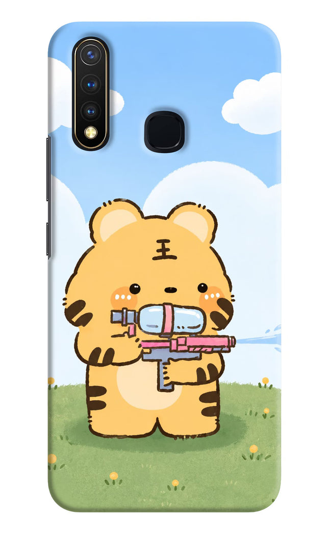 Tiger Treat Vivo Y19/U20 Hard Case Back Cover by Casekaro