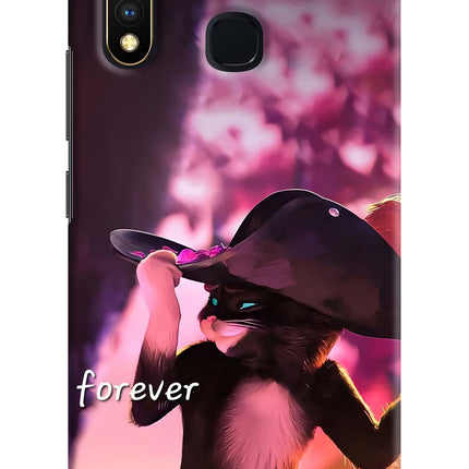 Forever Cat Vivo Y19/U20 Hard Case Back Cover by Casekaro