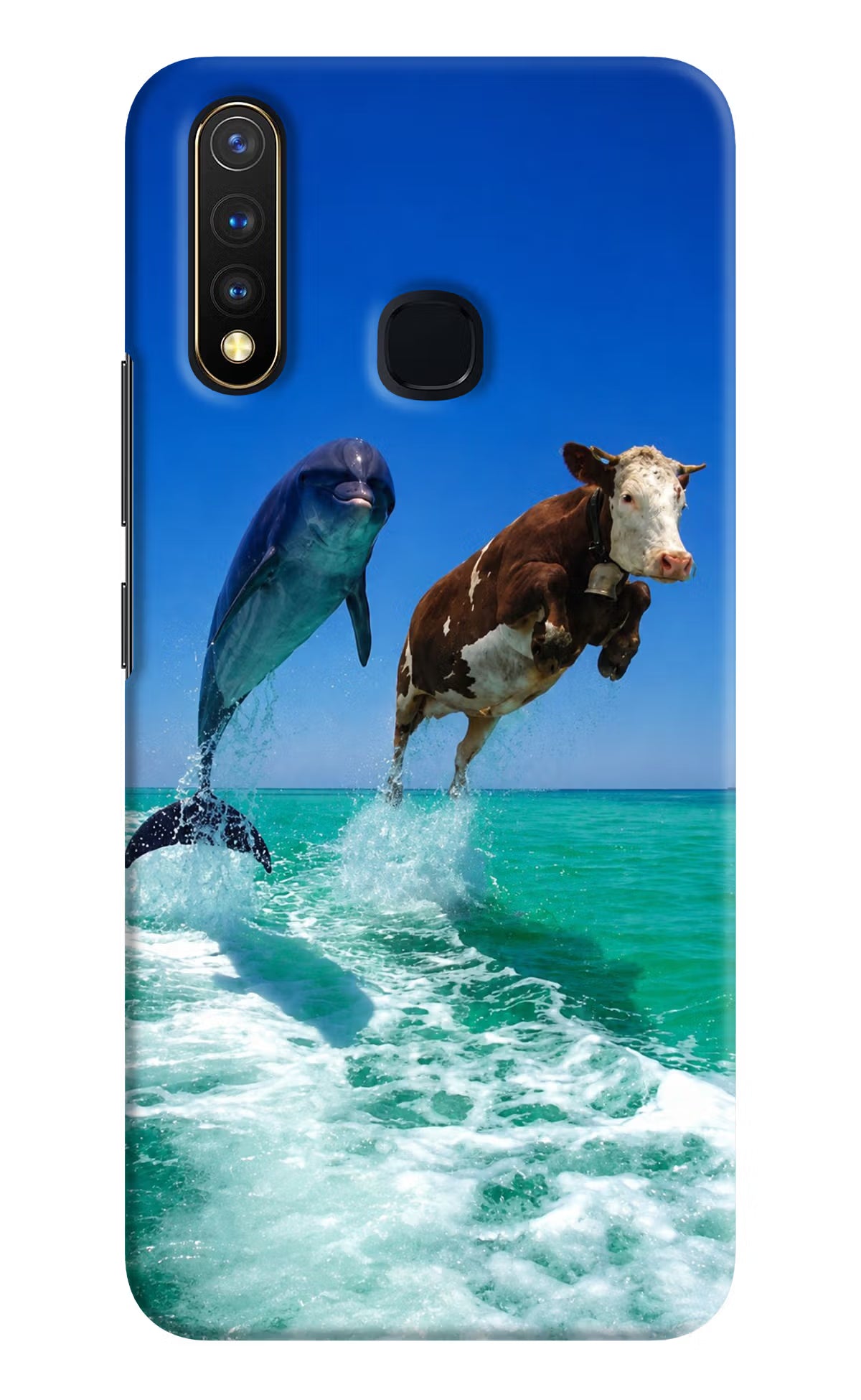 Dolphin vs Cow Vivo Y19/U20 Back Cover