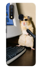 Hacker Hamster Vivo Y19/U20 Hard Case Back Cover by Casekaro