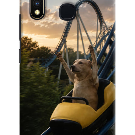 Rollercoaster Dog Vivo Y19/U20 Hard Case Back Cover by Casekaro