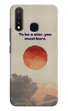 Pixel Sun Vivo Y19/U20 Hard Case Back Cover by Casekaro