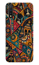 Folk Print Vivo Y19/U20 Back Cover