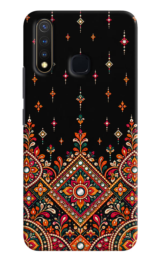 Noir Mehfil Vivo Y19/U20 Hard Case Back Cover by Casekaro