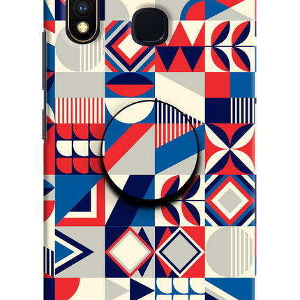 Colorful Pattern Vivo Y19/U20 Pop Case by Casekaro