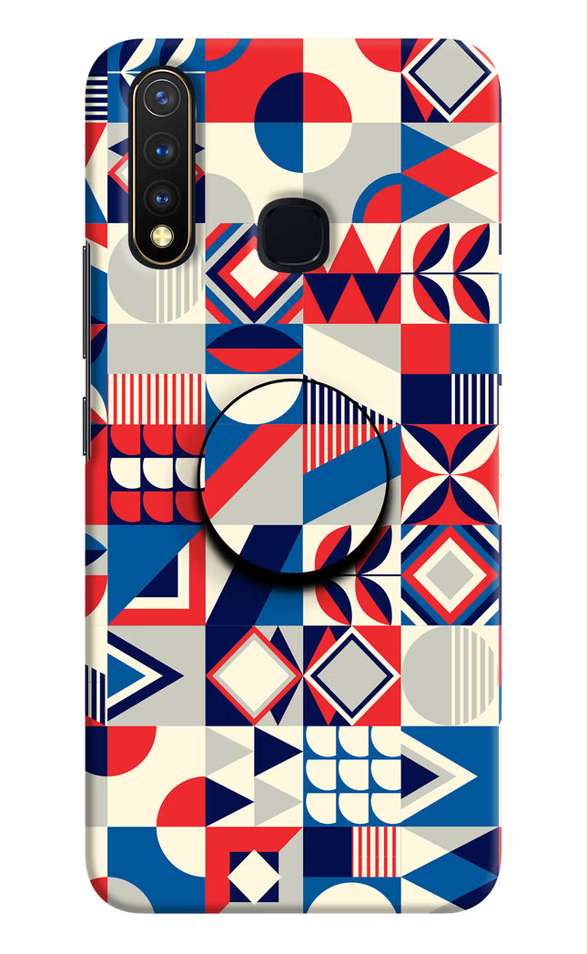 Colorful Pattern Vivo Y19/U20 Pop Case by Casekaro
