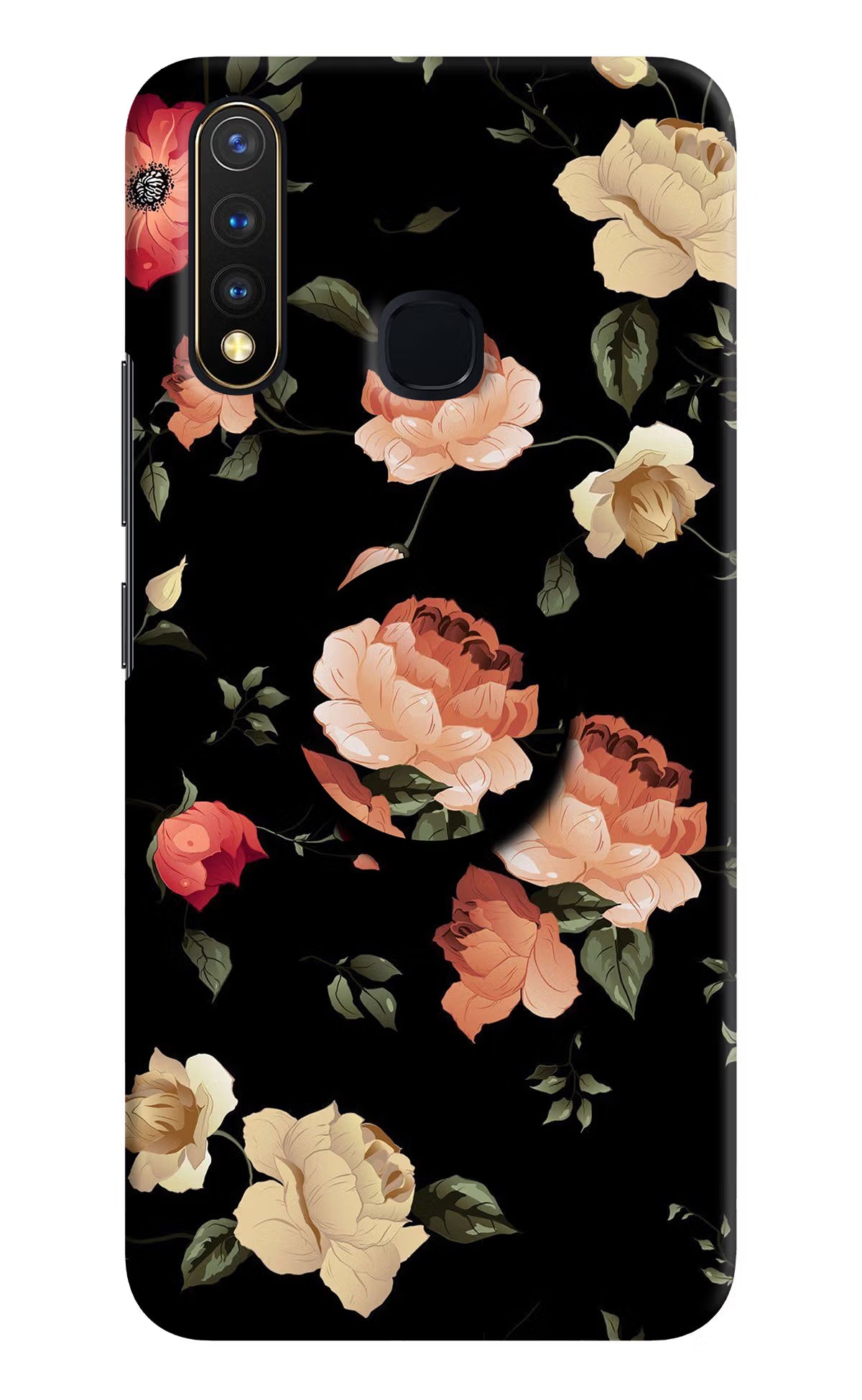 Flowers Vivo Y19/U20 Pop Case by Casekaro