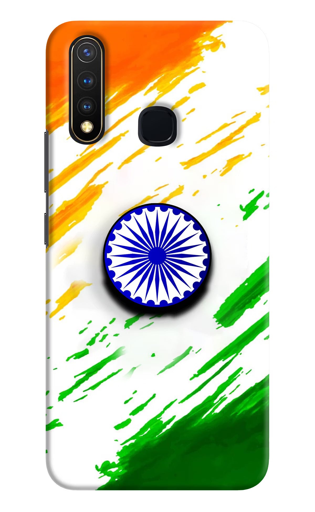 Indian Flag Ashoka Chakra Vivo Y19/U20 Pop Case by Casekaro