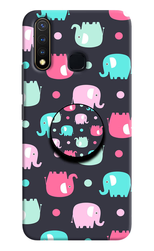 Baby Elephants Vivo Y19/U20 Pop Case by Casekaro
