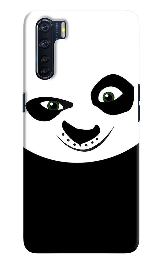 Panda Oppo F15 Hard Case Back Cover by Casekaro