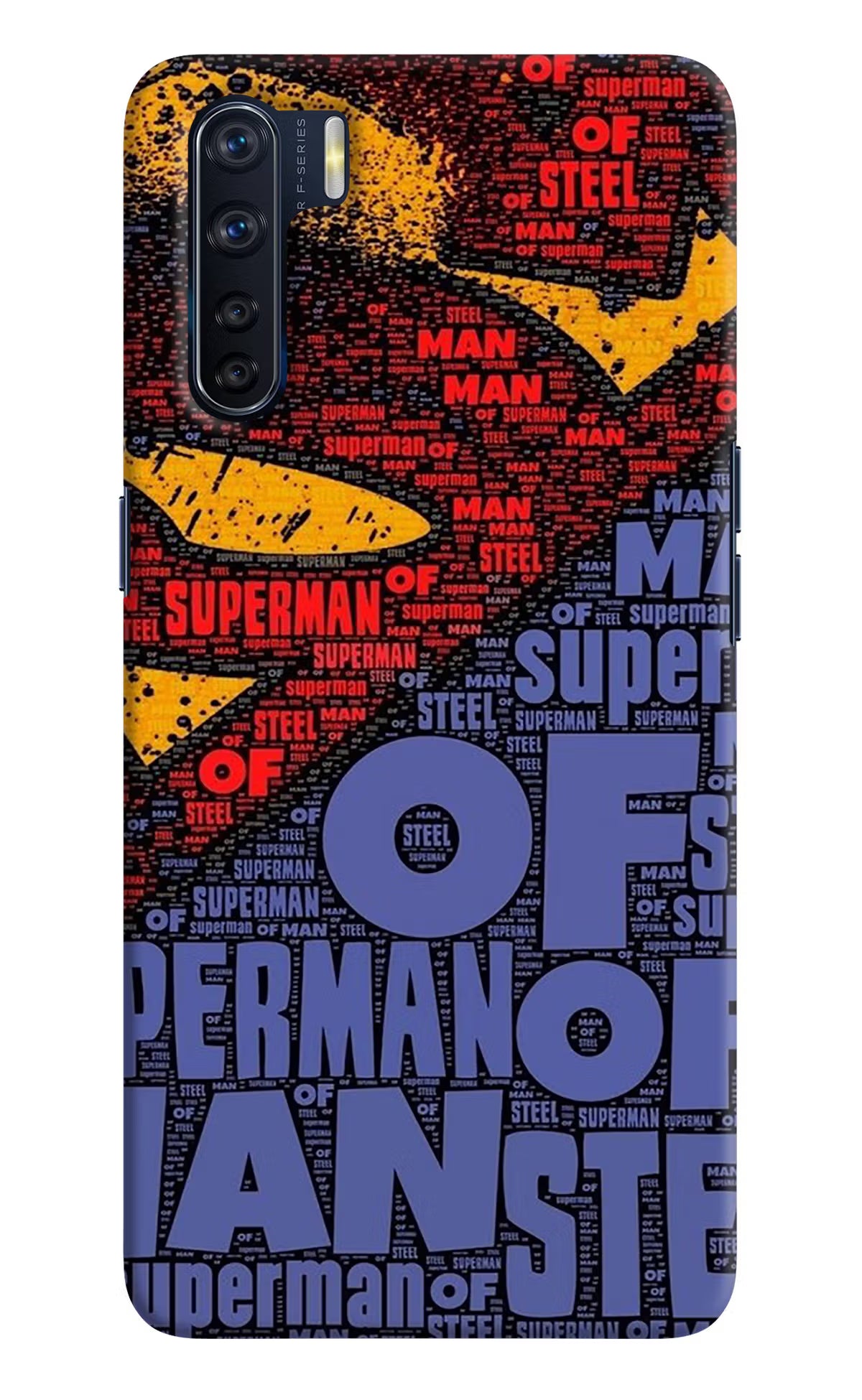 Superman Oppo F15 Hard Case Back Cover by Casekaro