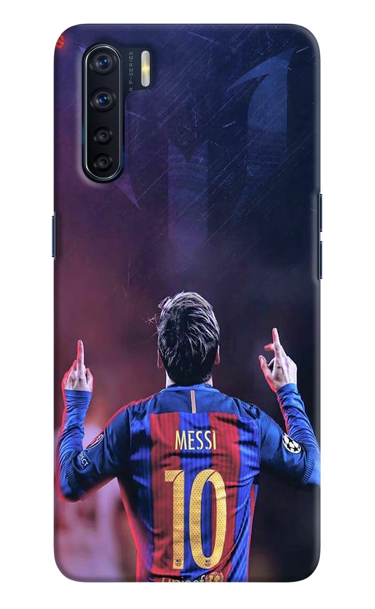 Messi Oppo F15 Hard Case Back Cover by Casekaro