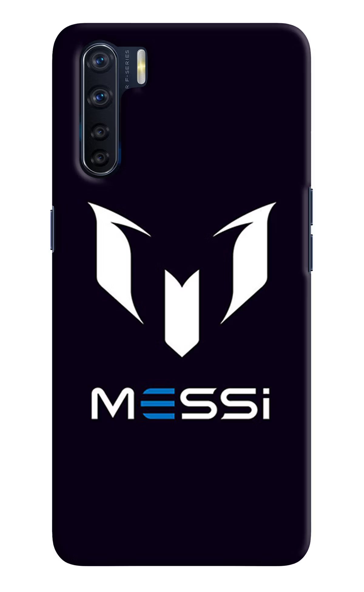 Messi Logo Oppo F15 Hard Case Back Cover by Casekaro