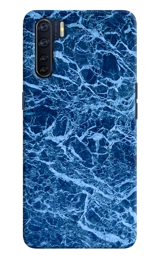 Blue Marble Oppo F15 Hard Case Back Cover by Casekaro