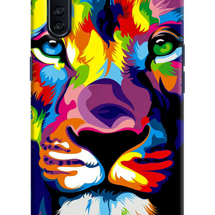 Lion Oppo F15 Hard Case Back Cover by Casekaro