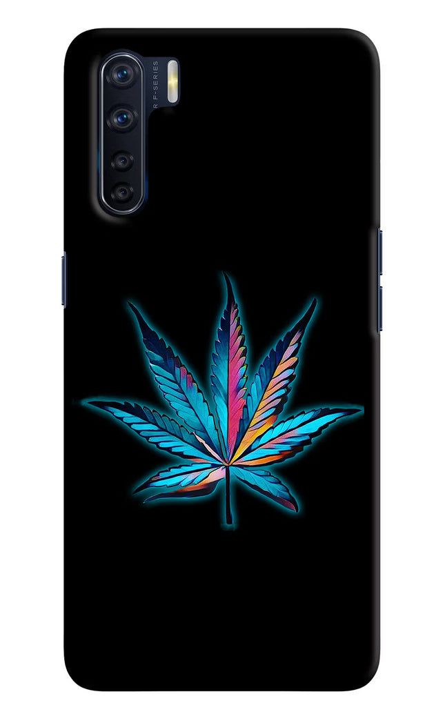 Weed Oppo F15 Hard Case Back Cover by Casekaro
