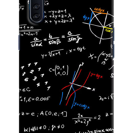 Mathematics Formula Oppo F15 Hard Case Back Cover by Casekaro