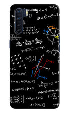 Mathematics Formula Oppo F15 Hard Case Back Cover by Casekaro