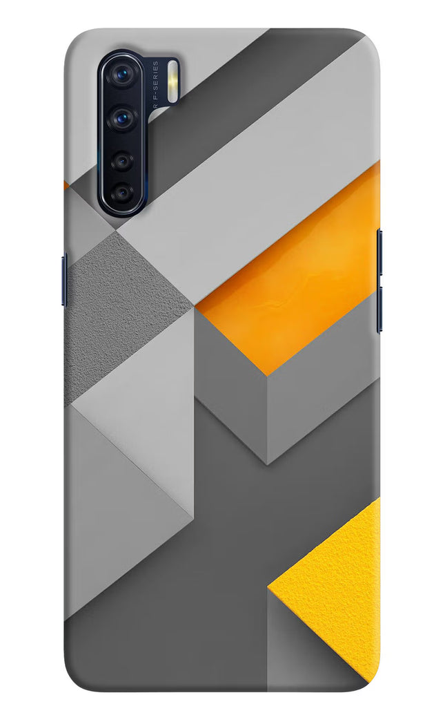 Abstract Oppo F15 Hard Case Back Cover by Casekaro