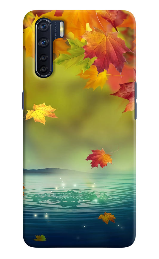 Flowers Oppo F15 Hard Case Back Cover by Casekaro