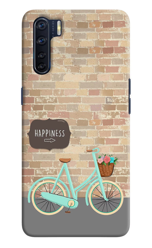 Happiness Artwork Oppo F15 Hard Case Back Cover by Casekaro