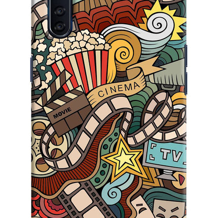 Cinema Abstract Oppo F15 Hard Case Back Cover by Casekaro