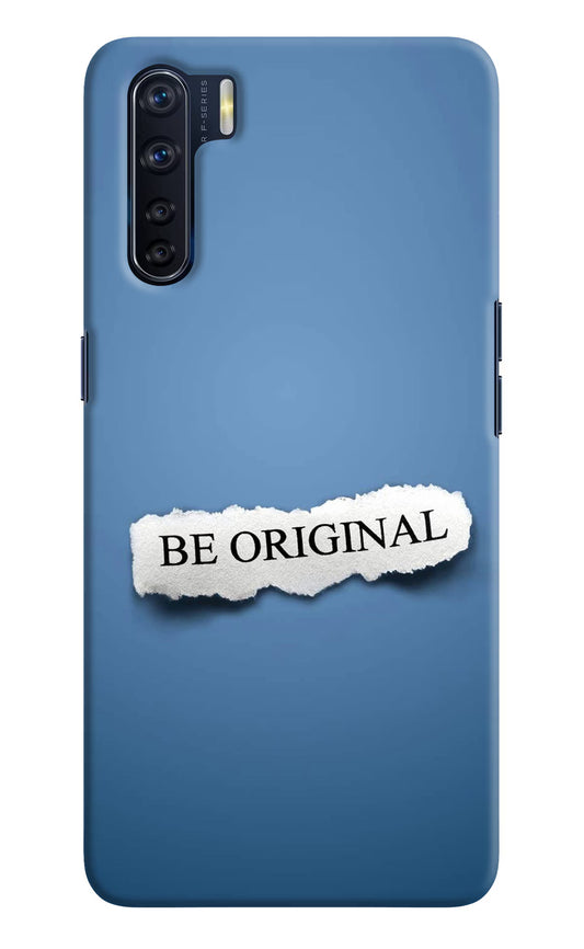Be Original Oppo F15 Hard Case Back Cover by Casekaro