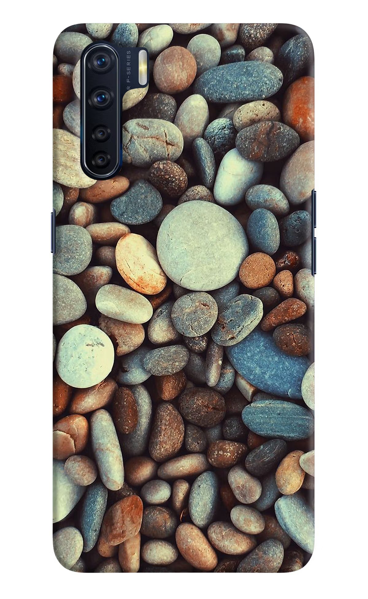 Pebble Oppo F15 Hard Case Back Cover by Casekaro