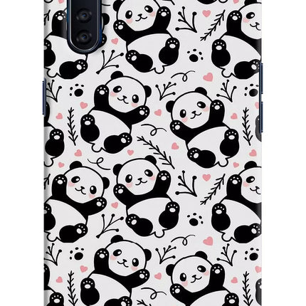 Cute Panda Oppo F15 Hard Case Back Cover by Casekaro