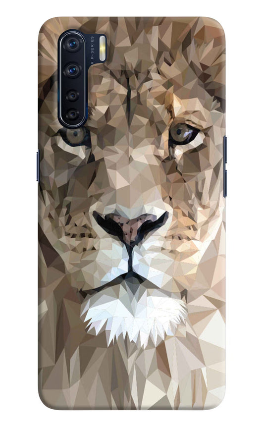 Lion Art Oppo F15 Hard Case Back Cover by Casekaro