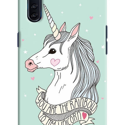 Unicorn Wallpaper Oppo F15 Hard Case Back Cover by Casekaro