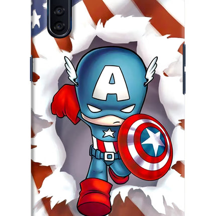 Captain America Oppo F15 Hard Case Back Cover by Casekaro