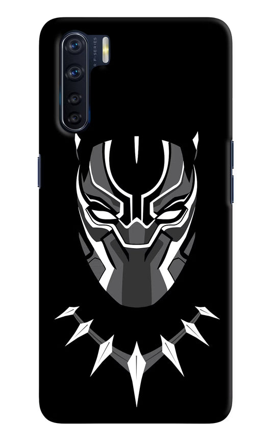 Black Panther Oppo F15 Hard Case Back Cover by Casekaro