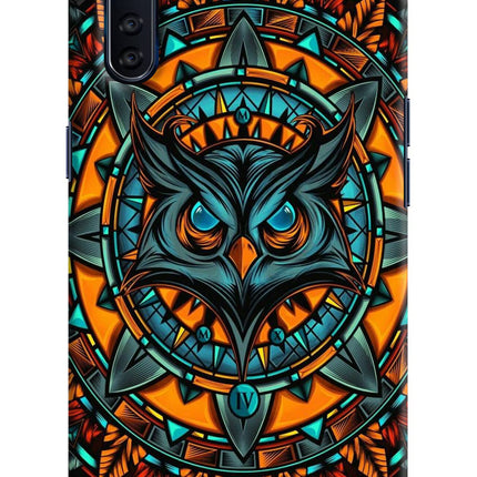 Angry Owl Art Oppo F15 Hard Case Back Cover by Casekaro