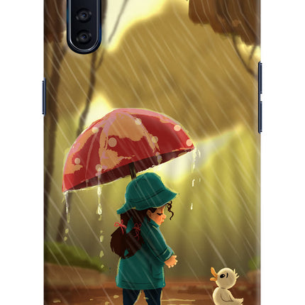 Rainy Day Oppo F15 Hard Case Back Cover by Casekaro