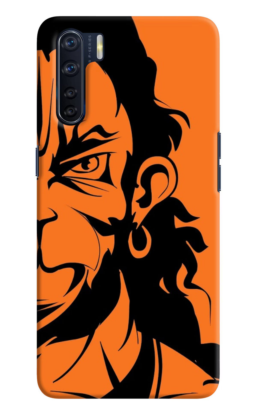 Hanuman Oppo F15 Back Cover, Hard case