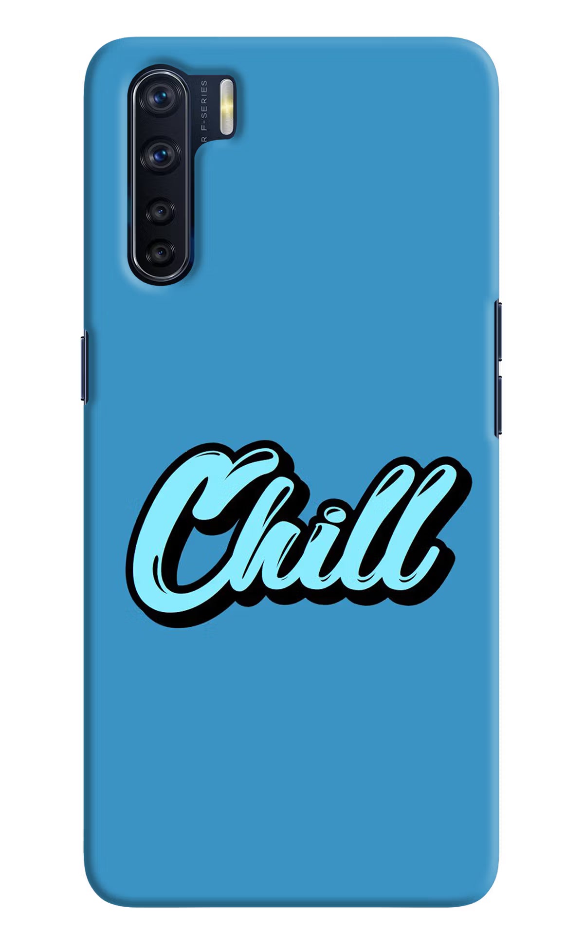 Chill Oppo F15 Hard Case Back Cover by Casekaro