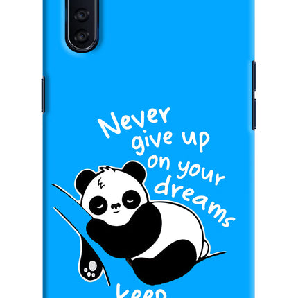 Keep Sleeping Oppo F15 Hard Case Back Cover by Casekaro
