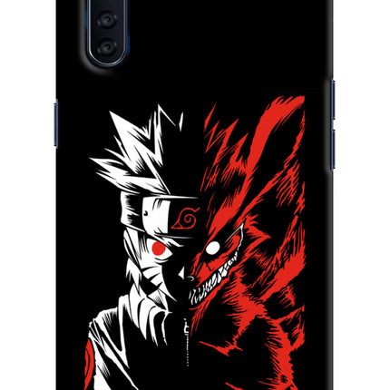 Naruto Two Face Oppo F15 Hard Case Back Cover by Casekaro