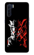Naruto Two Face Oppo F15 Hard Case Back Cover by Casekaro