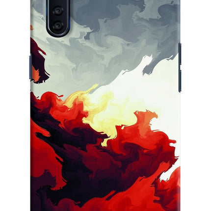 Fire Cloud Oppo F15 Hard Case Back Cover by Casekaro