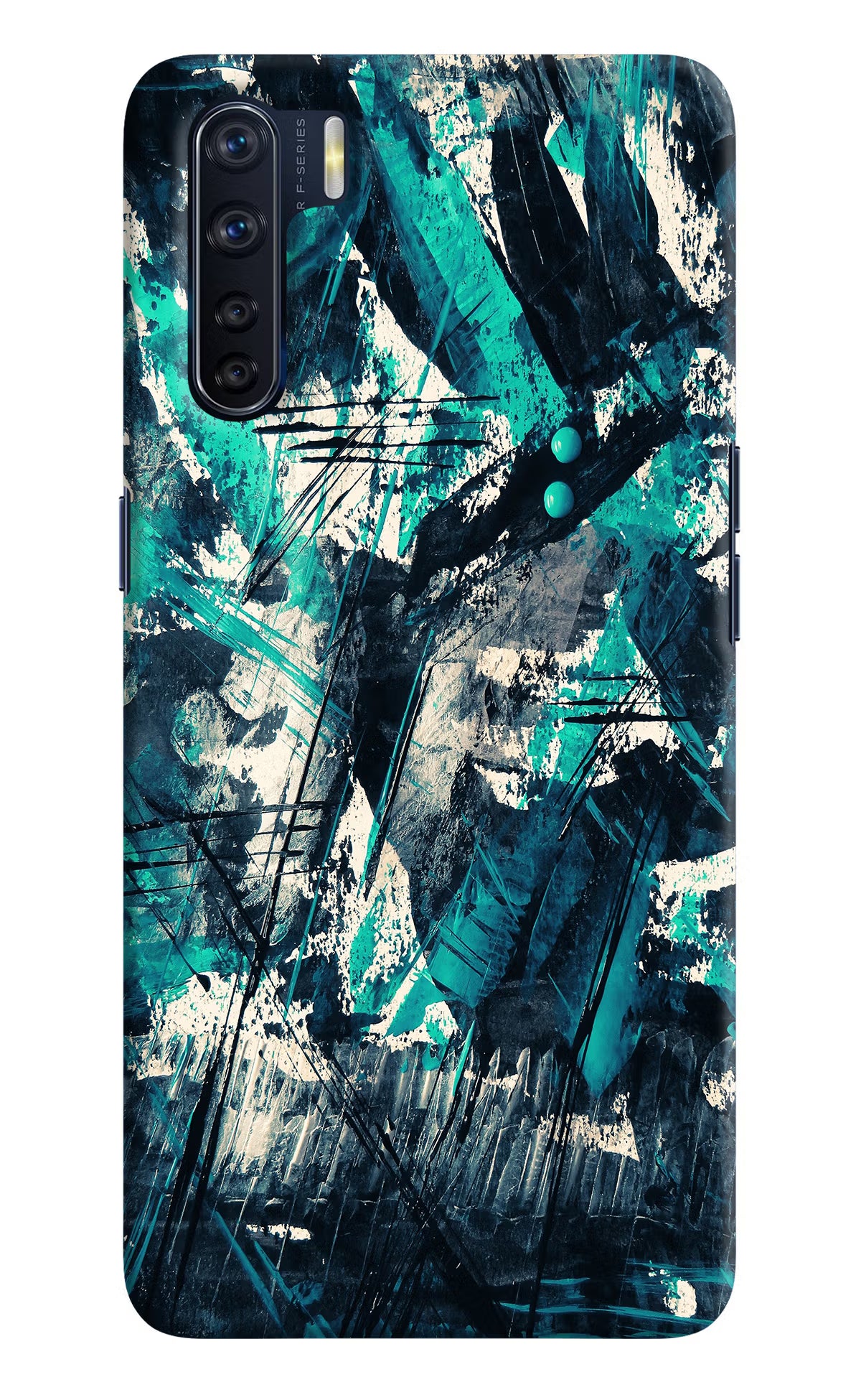 Artwork Oppo F15 Hard Case Back Cover by Casekaro