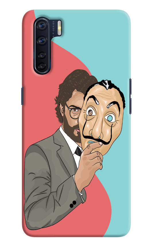 Professor Oppo F15 Hard Case Back Cover by Casekaro