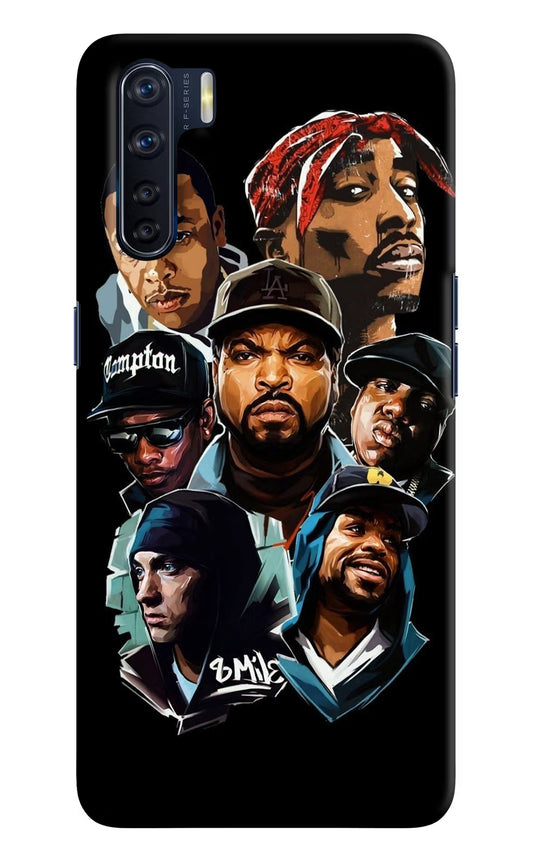 Rappers Oppo F15 Hard Case Back Cover by Casekaro
