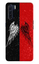 Wings Oppo F15 Hard Case Back Cover by Casekaro