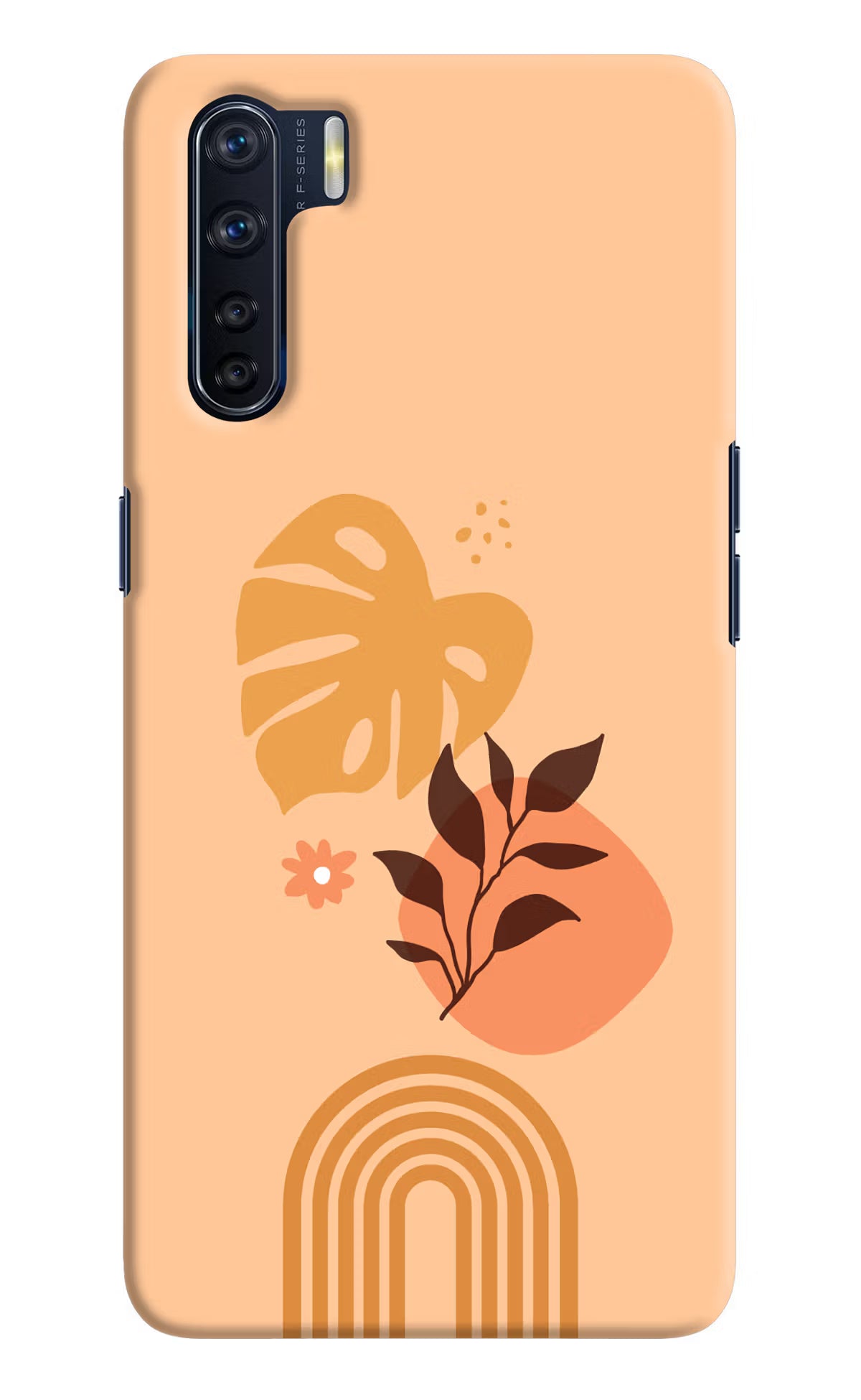 Bohemian Art Oppo F15 Hard Case Back Cover by Casekaro