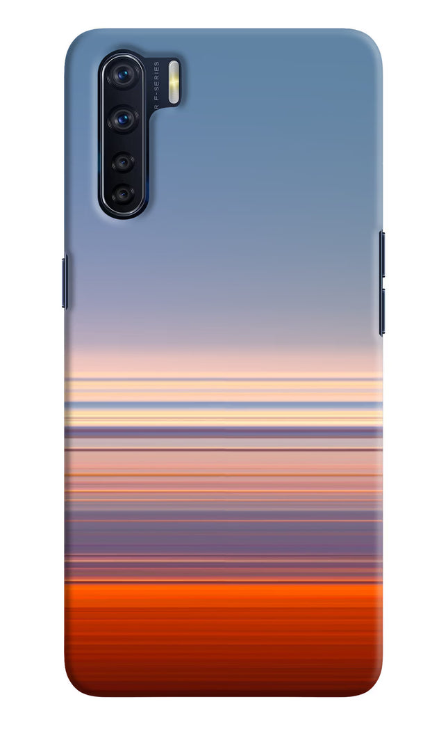 Morning Colors Oppo F15 Hard Case Back Cover by Casekaro