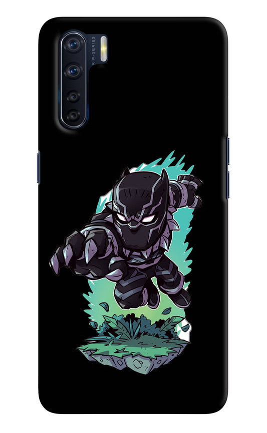 Black Panther Oppo F15 Hard Case Back Cover by Casekaro