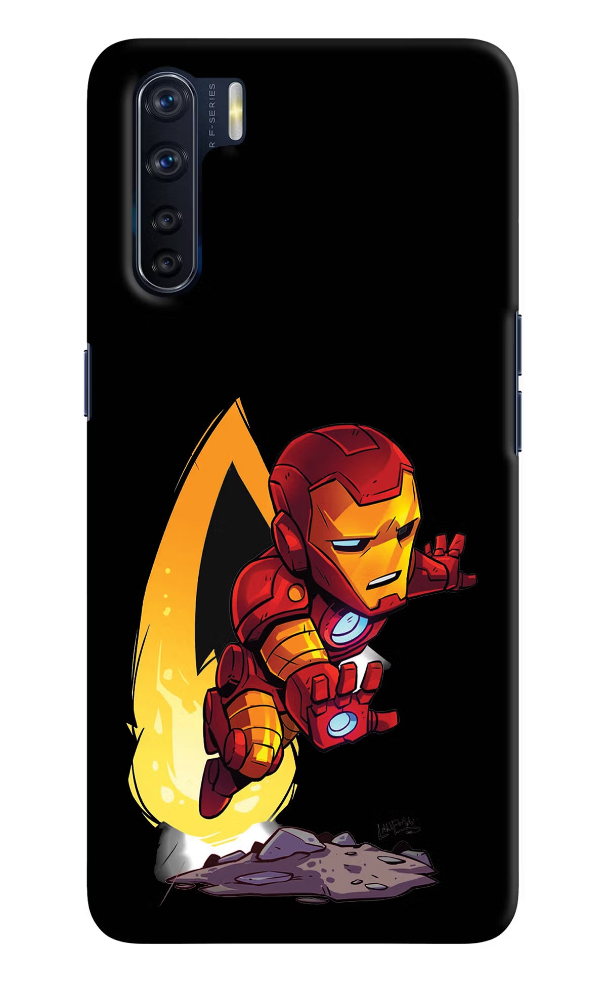 IronMan Oppo F15 Hard Case Back Cover by Casekaro
